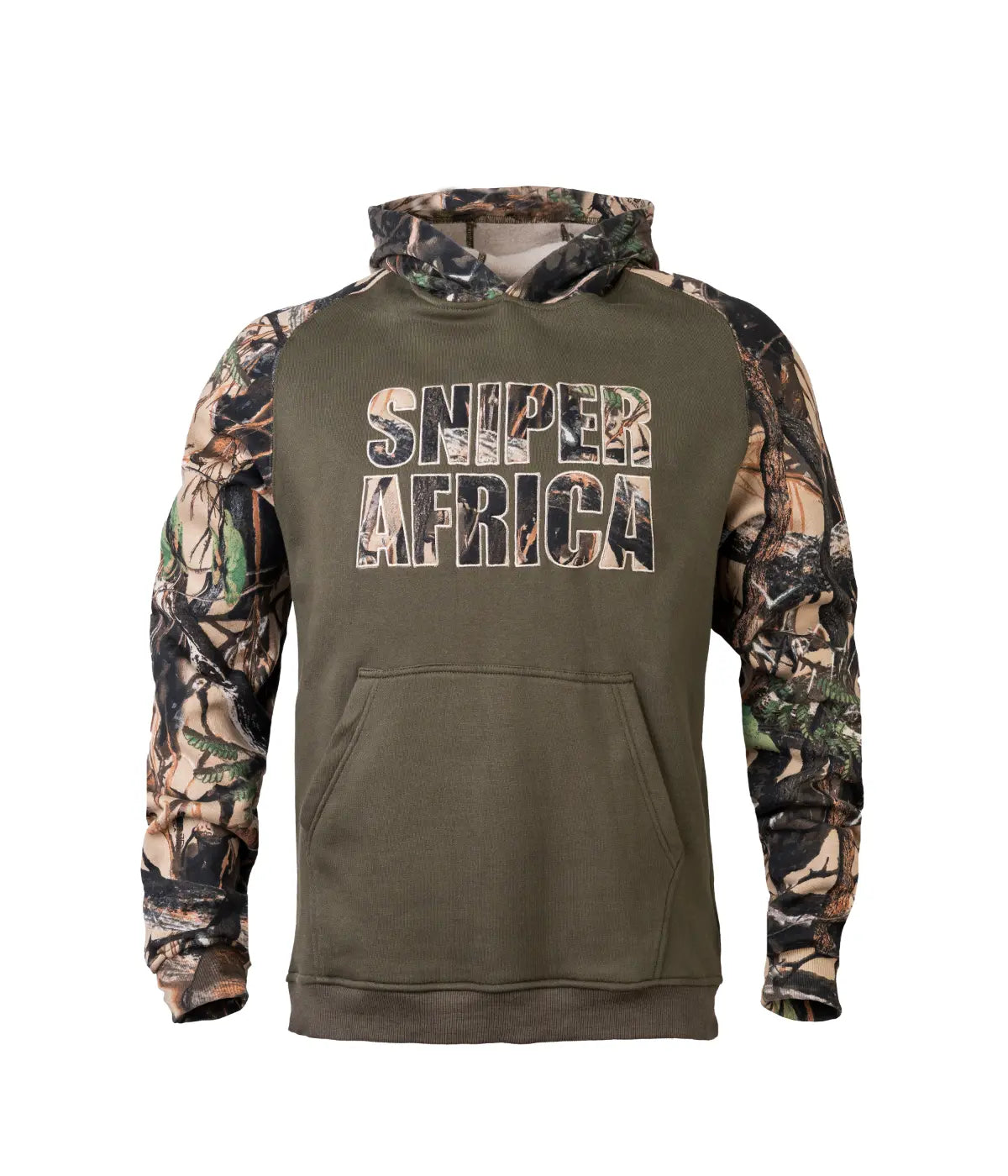 Sniper Africa Jakkals hoody- 3D/olive