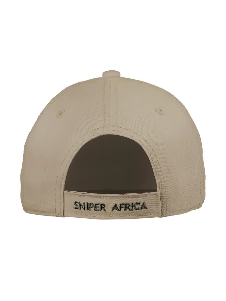 SNIPER AFRICA HUNTING OUTFITTERS CAP STONE/OLIVE