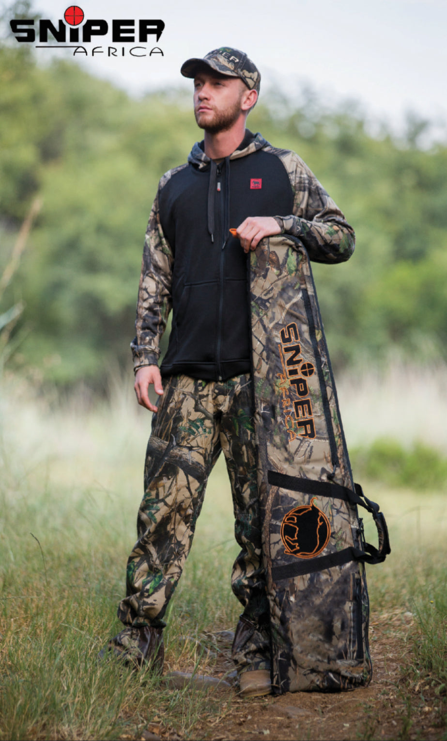 SNIPER AFRICA 3D CAMO BASIC RIFLE BAG