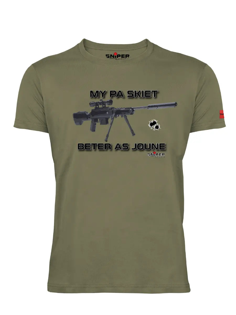 SNIPER AFRICA KHAKI MY PA T-SHIRT