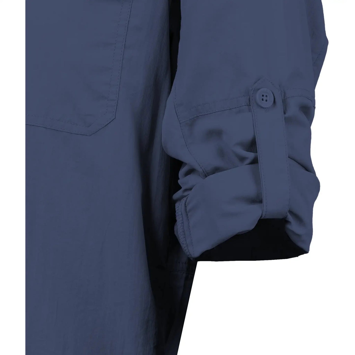 WATAMU ANGLING PEMBA PETROL BLUE SHIRT UPF 50+, QUICK DRY, UTILITY POCKETS, VENTILATED
