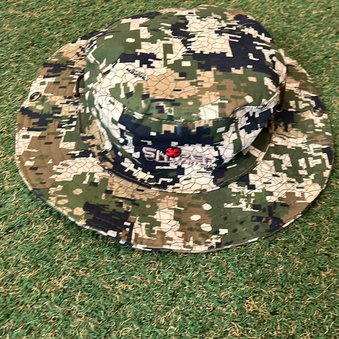 SNIPER AFRICA PIXELATE CAMO MENS BUSH HAT