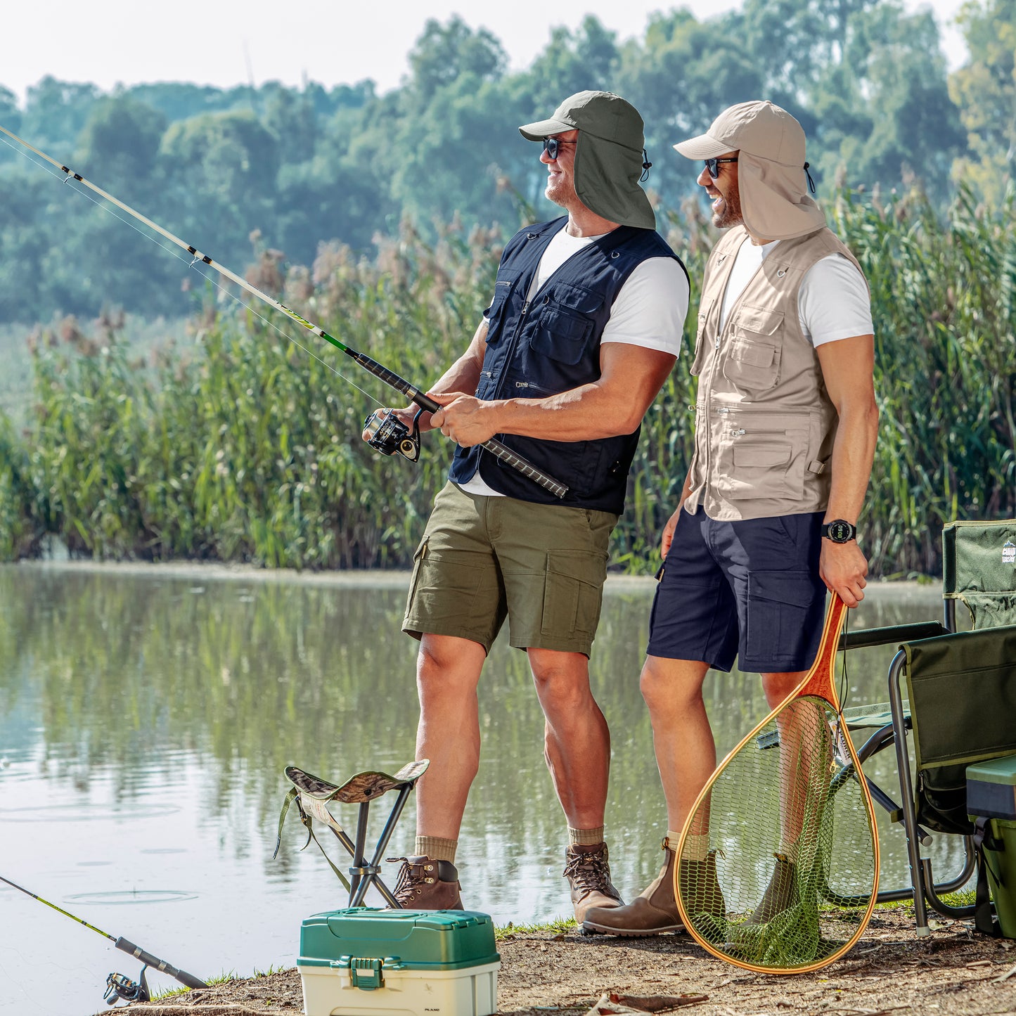 MENS TUGELA SLEEVELESS JACKET-STONE (WAISTCOAT)