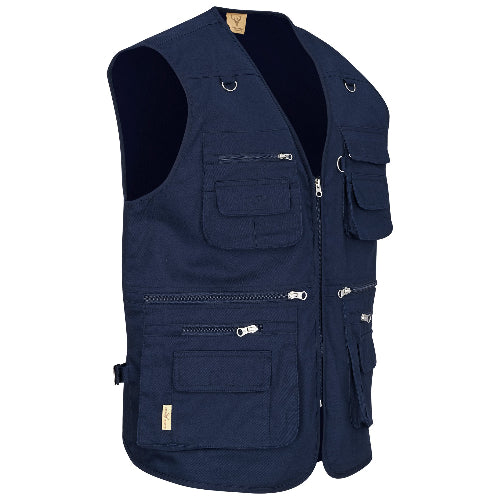 Tugela men sleeveless jacket-navy (waistcoat)