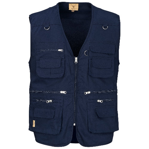 Tugela men sleeveless jacket-navy (waistcoat)