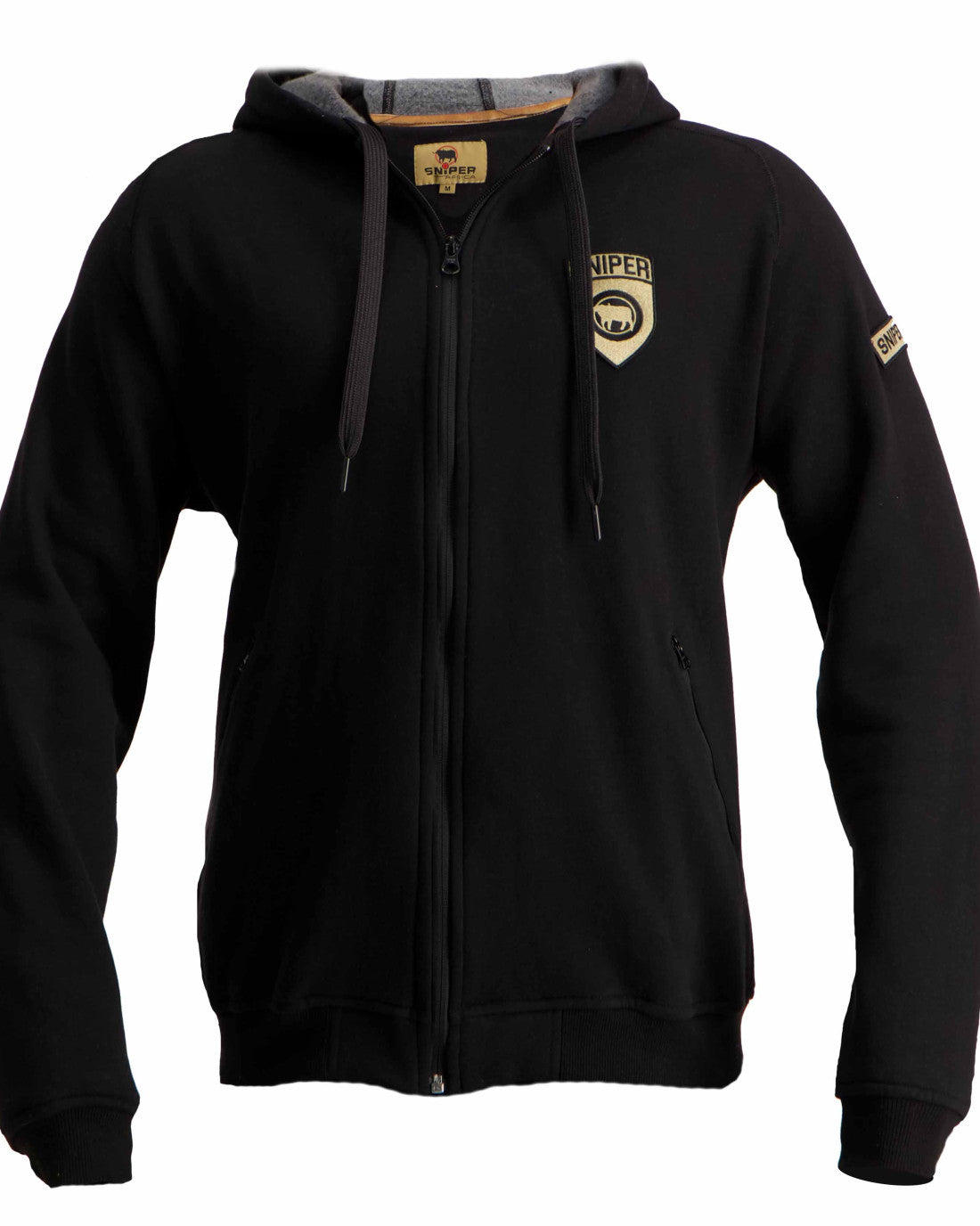 ZZZ BLACK MENS REACTOR HOODY