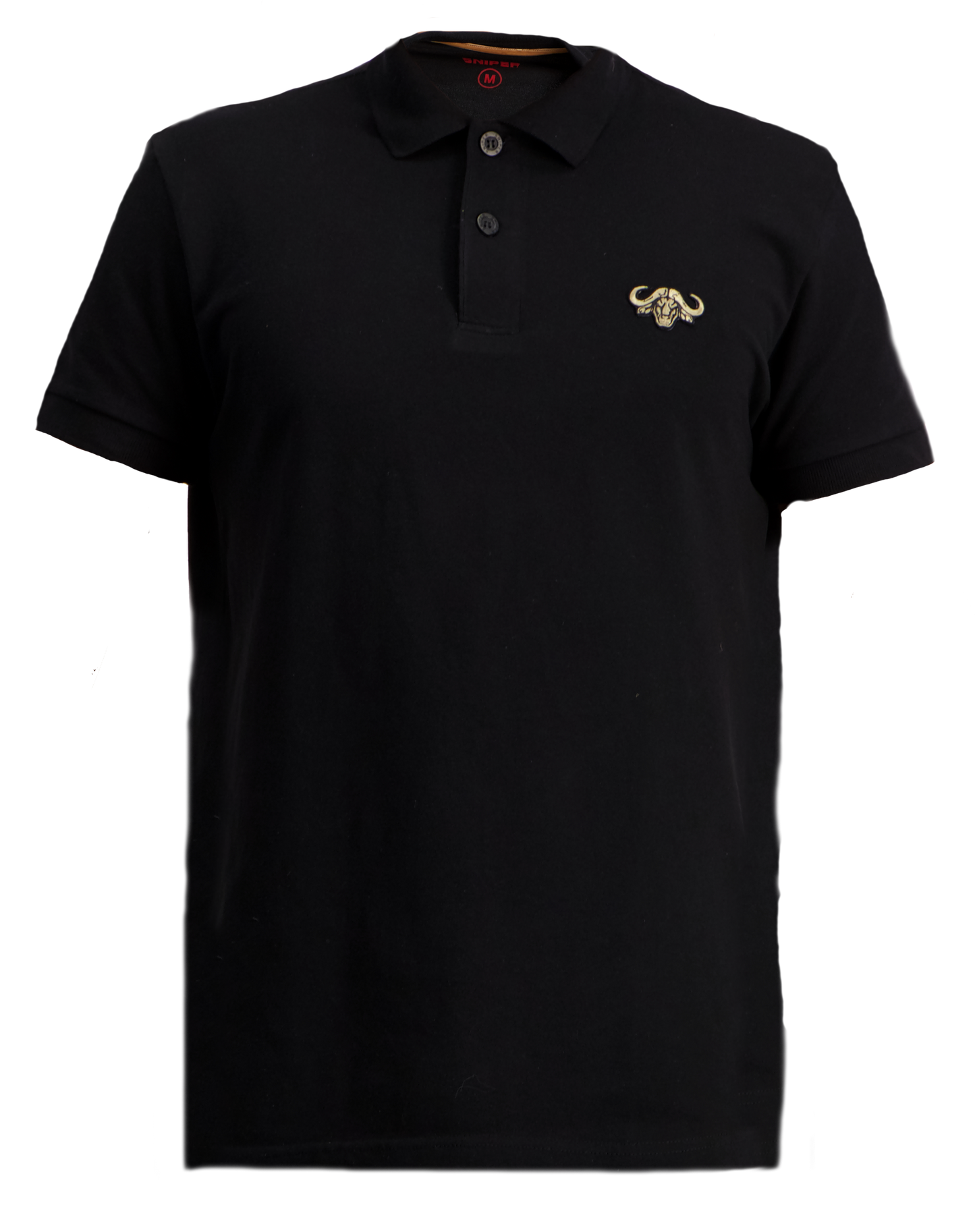ZZZ BLACK BUFFALO LOGO SHORT SLEEVE GOLFER