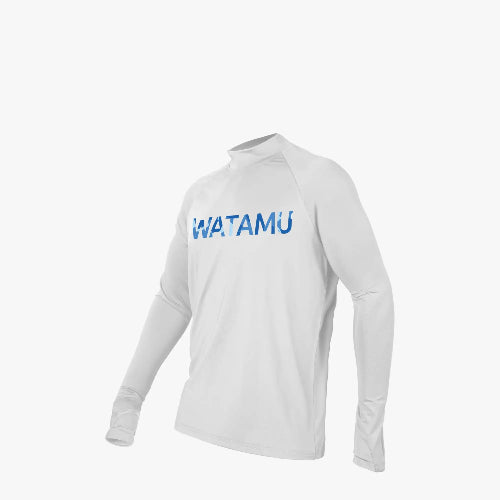Watamu angling bilene performance top UPF50 + quick dry - white