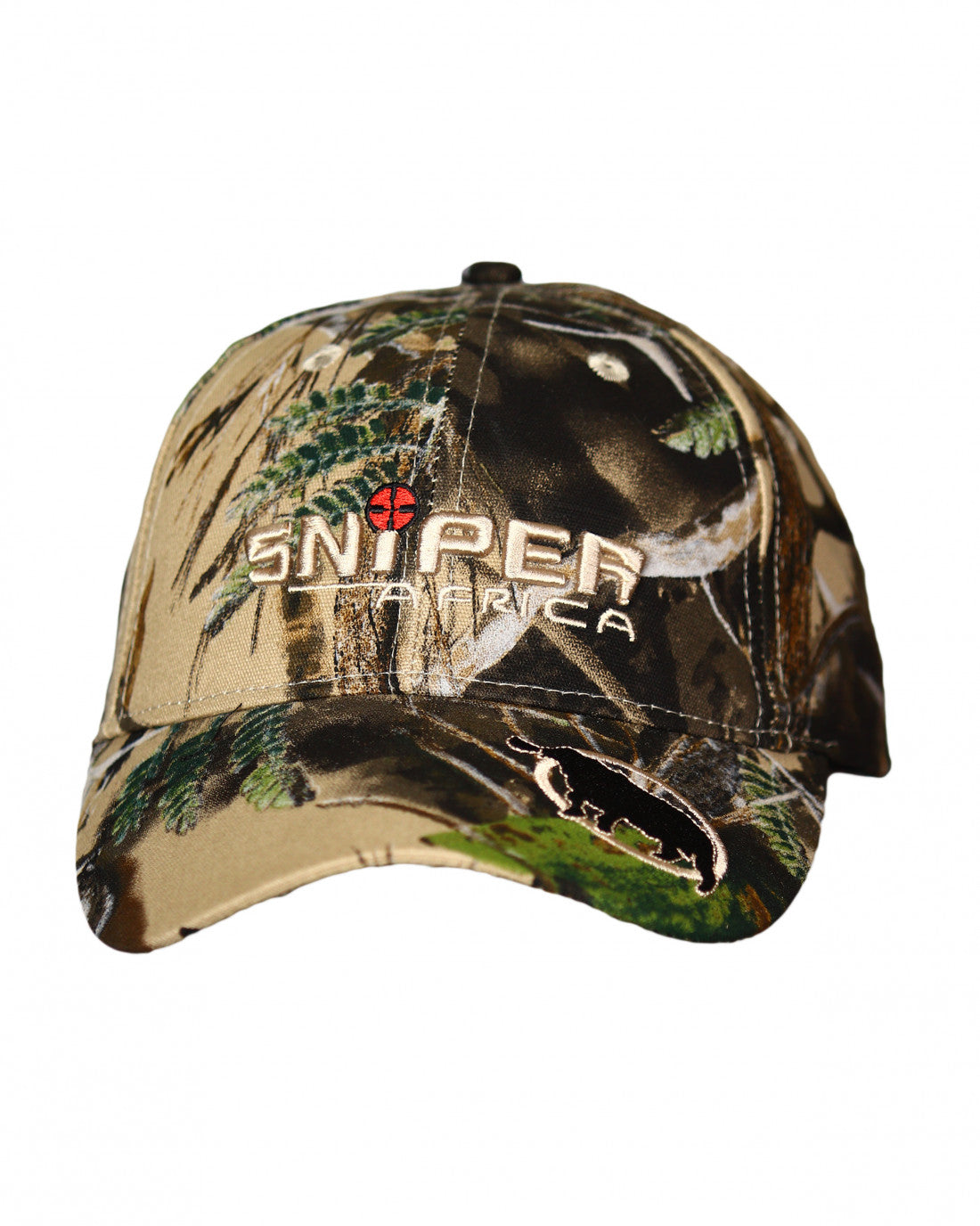 SNIPER AFRICA 3D CAMO BUFFALO EMB PEAK CAP