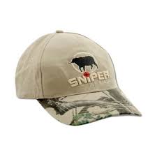 SNIPER AFRICA 3D KHAKI CAMO CONTRAST PEAK CAP