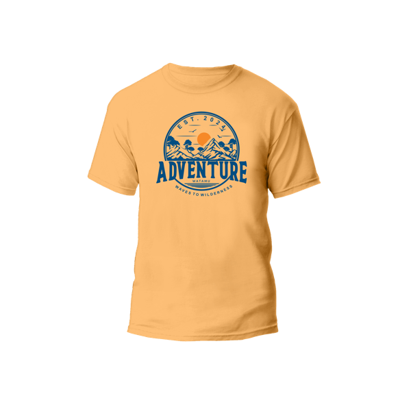 Watamu angling sunset melon t-shirt
