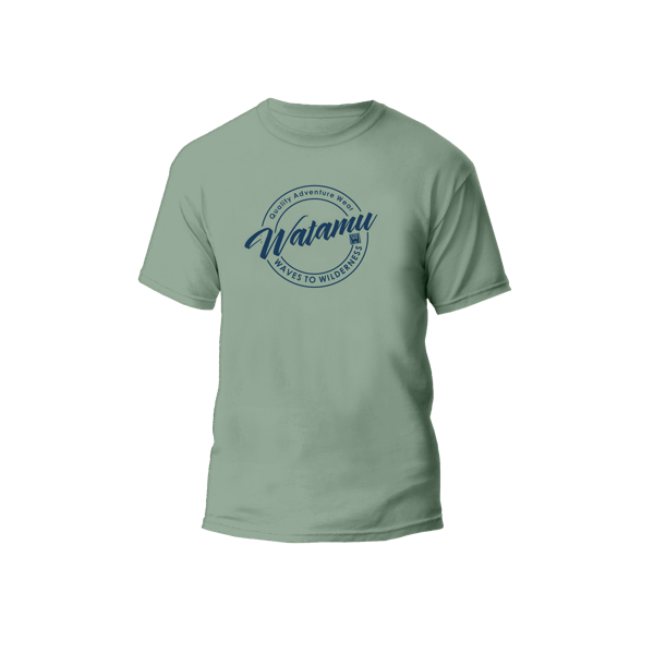 Watamu classic sage t-shirt