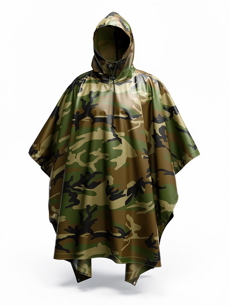 CAMO PONCHO