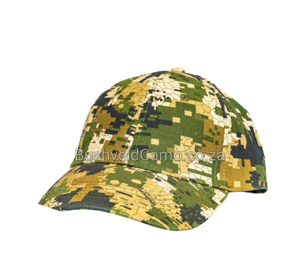 SNIPER AFRICA PIXELATE CAMO MENS UNEMBROIDED PEAK CAP