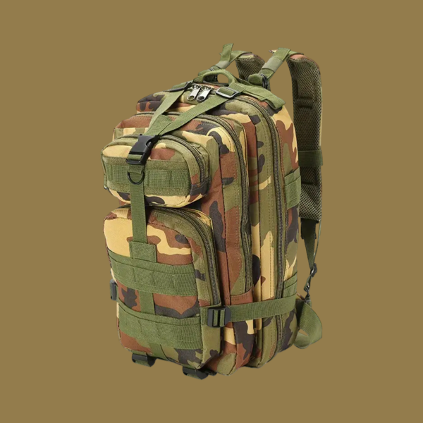 TACTICAL BACKPACK 35L XL - WOODLANDS CAMO