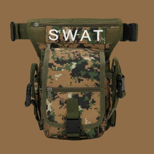 SWAT LEG BAG- MULTI CAMO