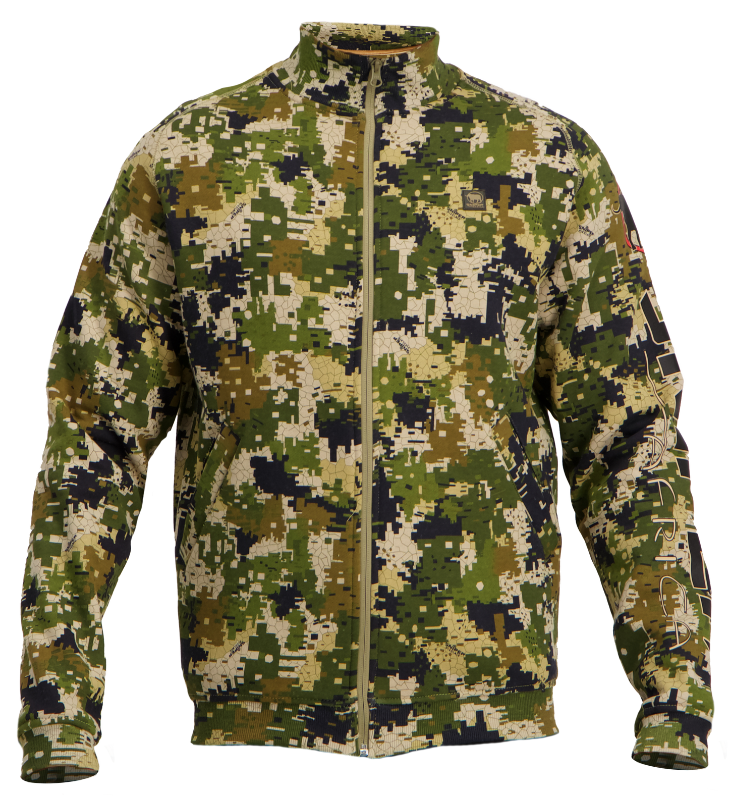 ZZZ PIXELATE CAMO REACTOR ZIPPER