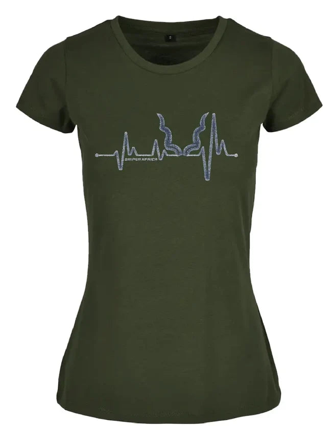 Sniper Africa ladies pulse t-shirt - olive