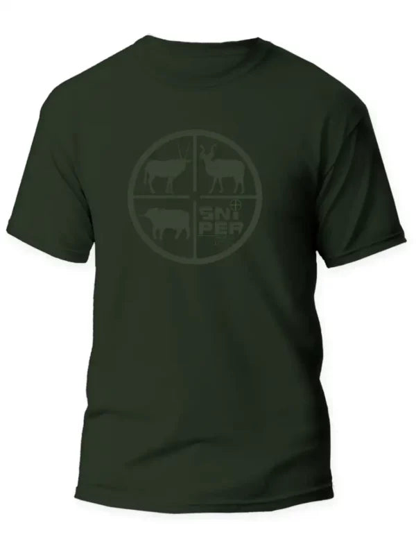SNIPER AFRICA OLIVE YOUTH RETICAL T-SHIRT