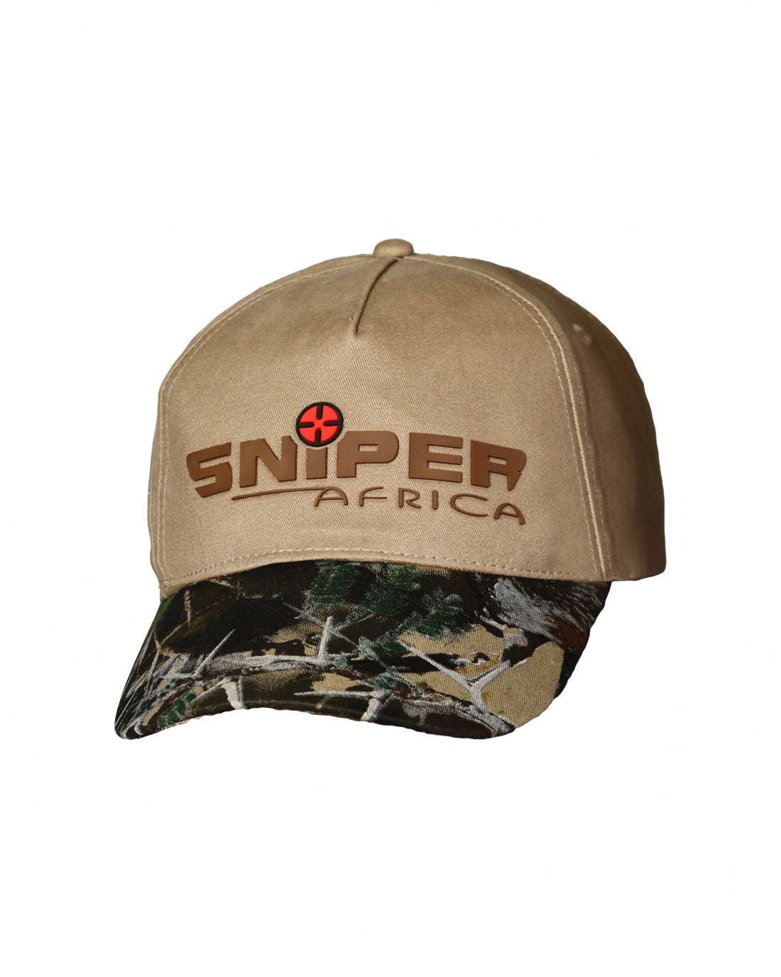 SNIPER AFRICA 3D RUSTIC CAMO CONTRAST PEAK CAP