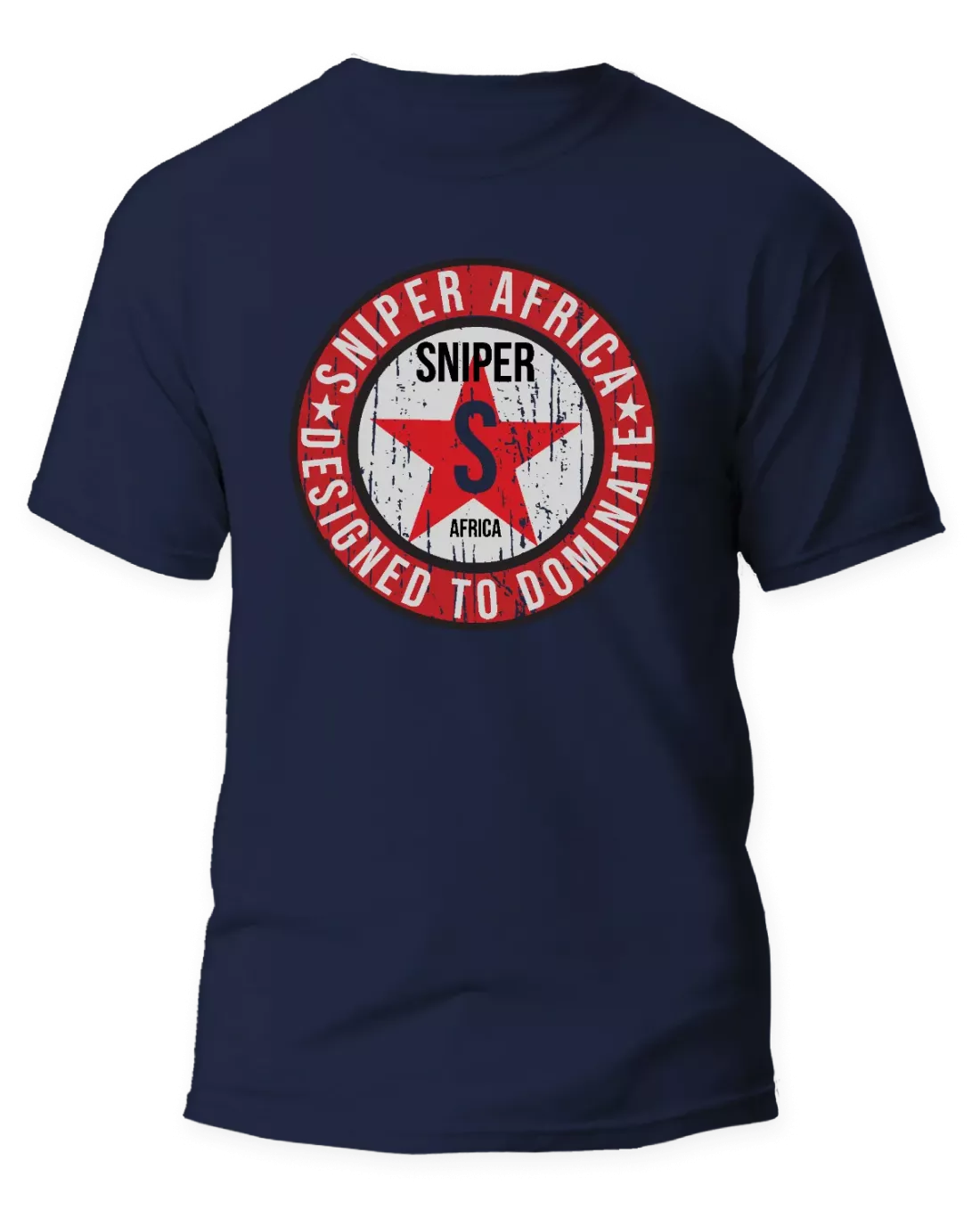 ZZZ BLUE MENS STAR T-SHIRT