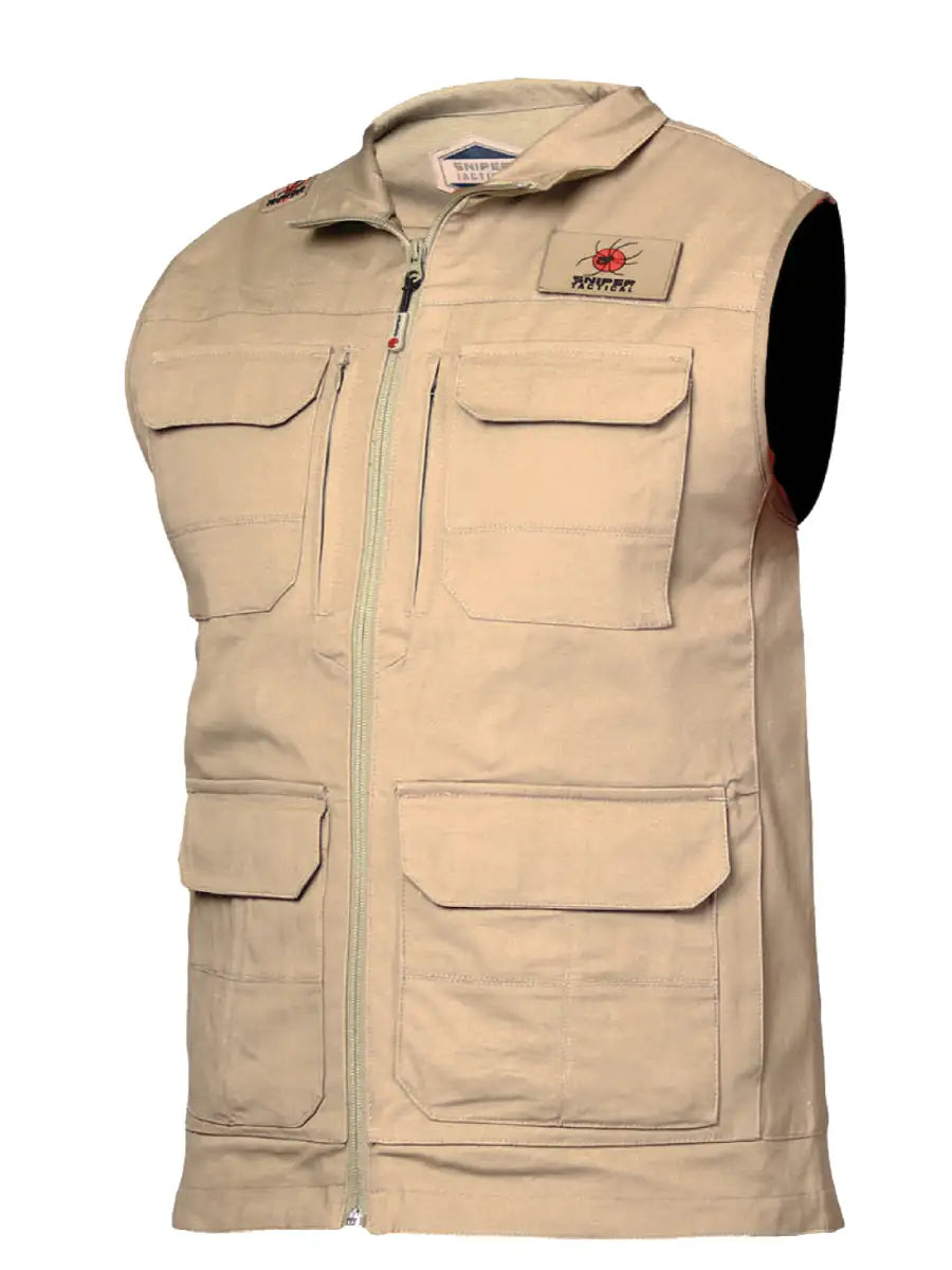 SNIPER AFRICA KHAKI RANGER WAISTCOAT