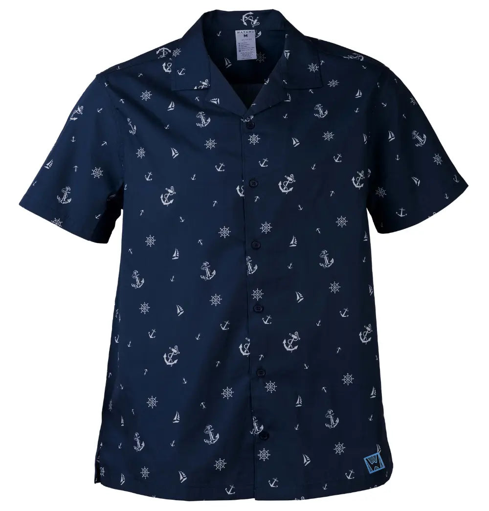 Watamu Angling Anchor Breeze navy shirt