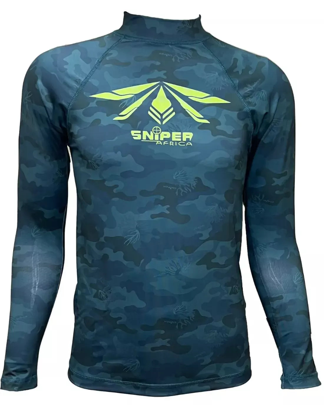 SNIPER AFRICA CORAL SURF MENS L/S RASH VEST
