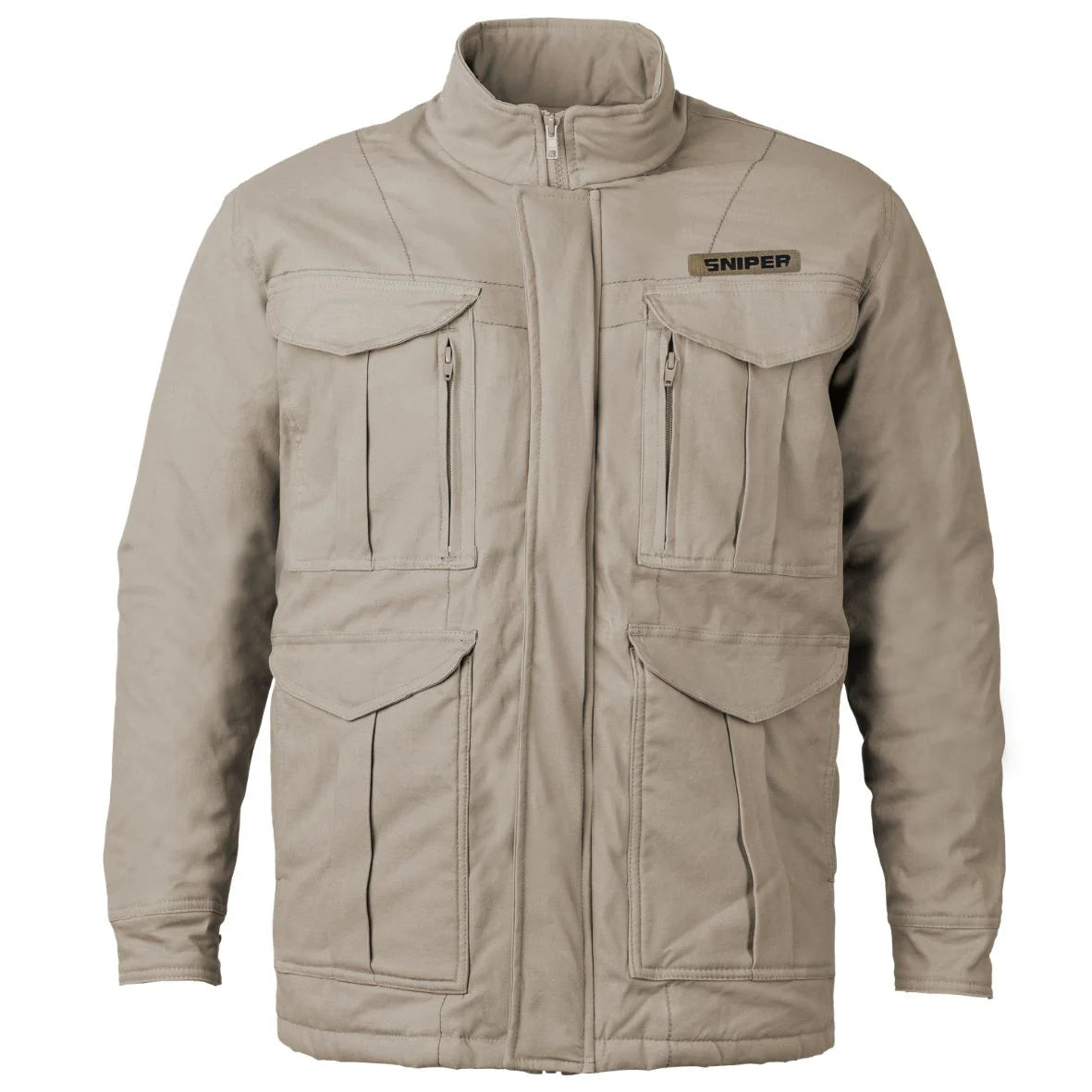 Sniper Africa men trail parka jacket- khaki