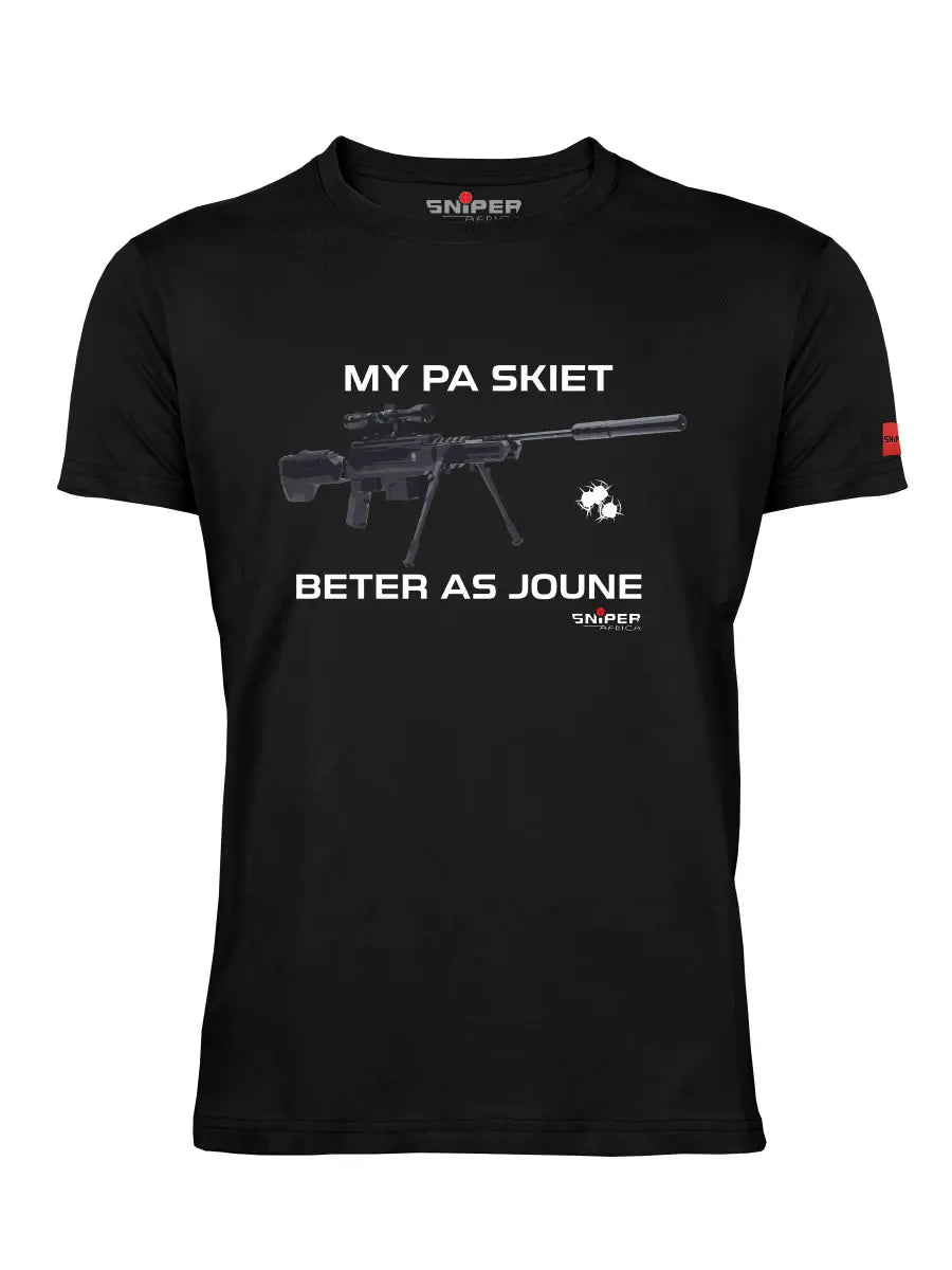 SNIPER AFRICA BLACK MY PA T-SHIRT