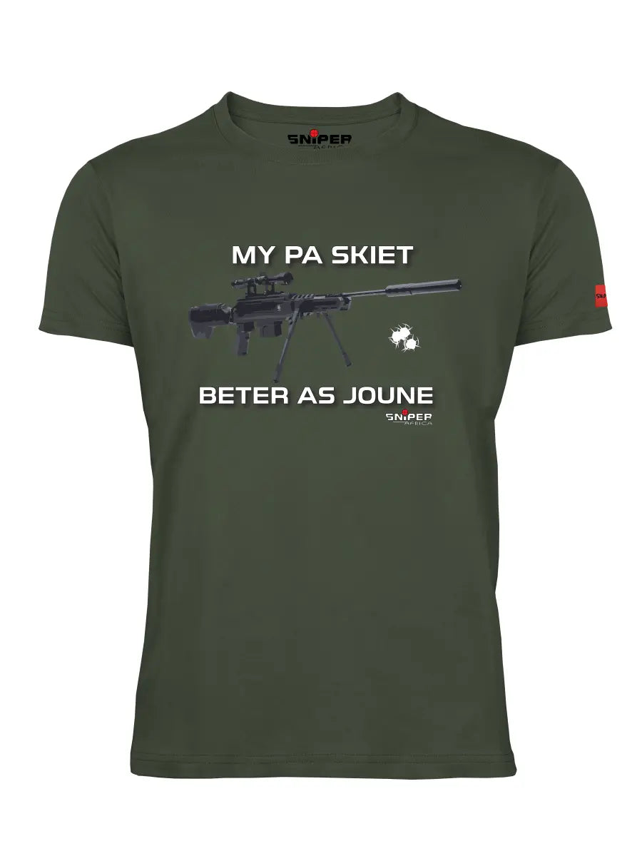 SNIPER AFRICA OLIVE MY PA T-SHIRT