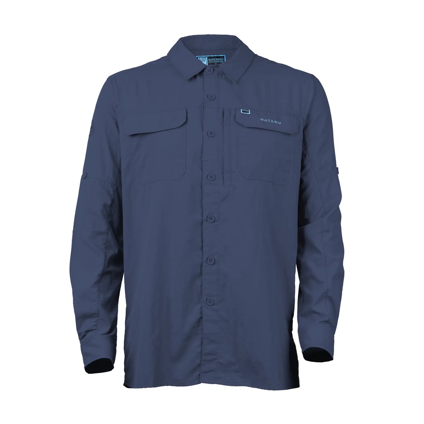 WATAMU PEMBA PETROL BLUE SHIRT
