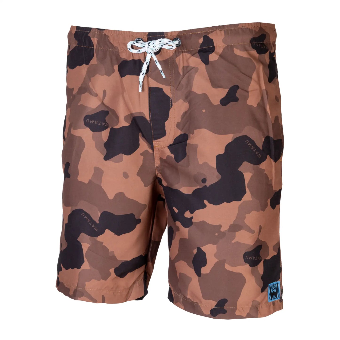 RUBONDO SWIM SHORTS-SALMON CAMO