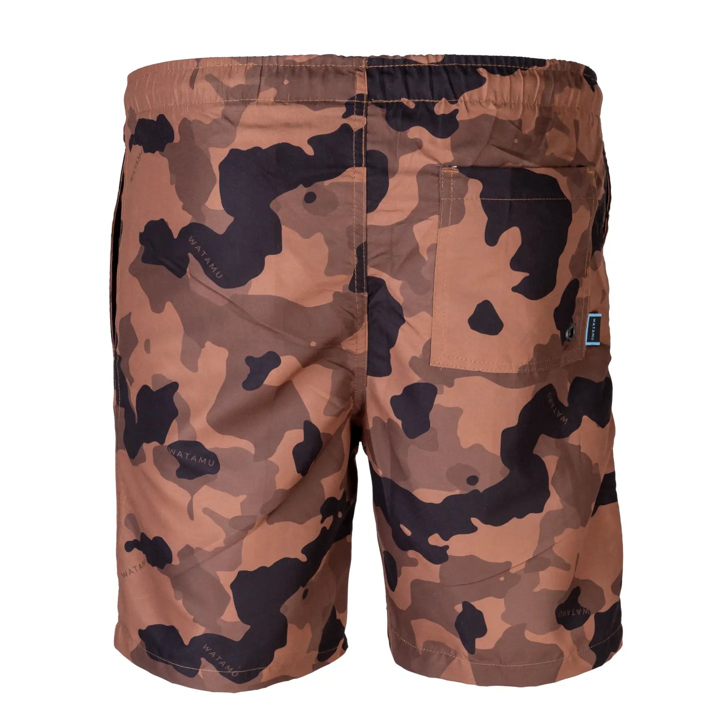 RUBONDO SWIM SHORTS-SALMON CAMO