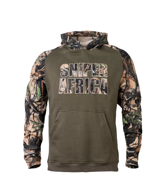 Sniper Africa Jakkals hoody- 3D/olive
