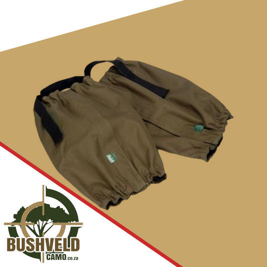 Calf Gaitors Set WATERPROOF ZIP FASTENING African Rifleman