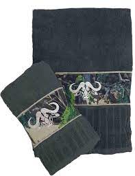 SNIPER AFRICA 3D/CHARCOAL CAMO TOWEL SET