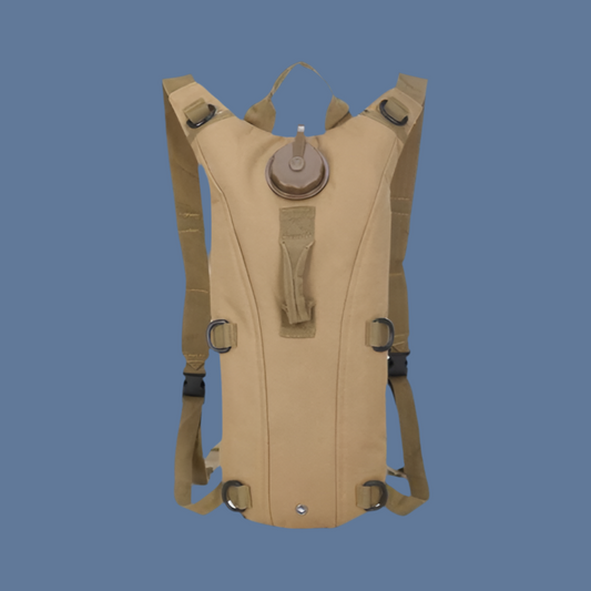 HYDRATION BACKPACK WITH 3L  BLADDER- TAN