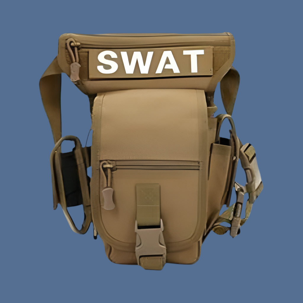 SWAT LEG BAG- KHAKI