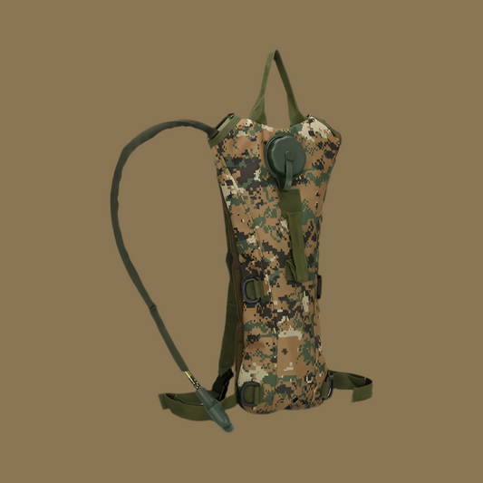 HYDRATION BACKPACK WITH 3L  BLADDER- MULTI CAMO