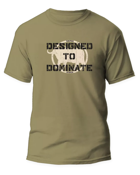 KHAKI MENS DOMINATE T-SHIRT