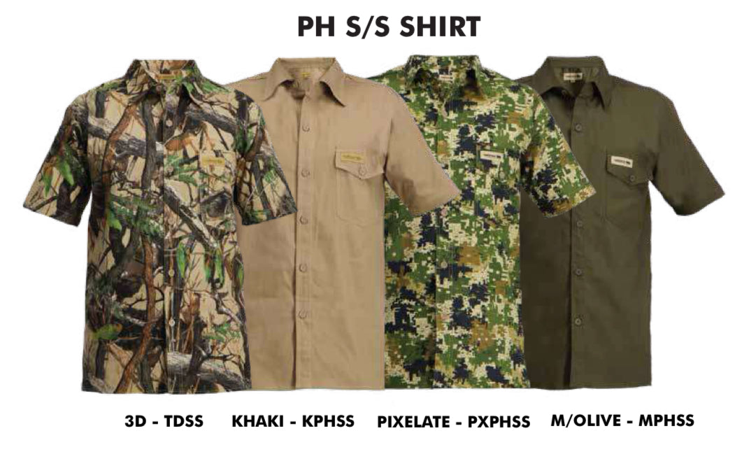 SNIPER AFRICA MILITARY OLIVE PH SHIRT