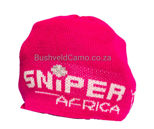 SNIPER AFRICA LIGHT PINK/CERISE KIDS BEANIE