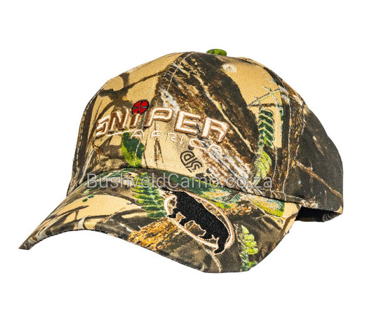 SNIPER AFRICA 3D CAMO KIDDIES EMB PEAK CAP
