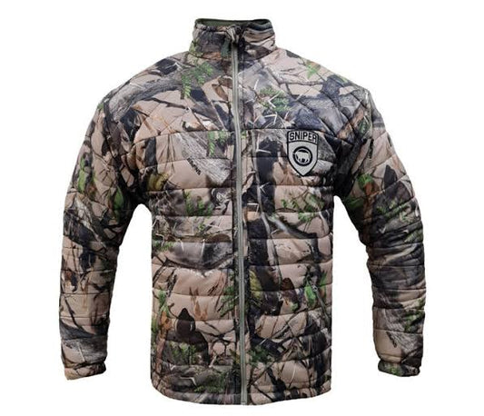 SNIPER AFRICA 3D CAMO YOUTH MICROLITE PUFFER JACKET