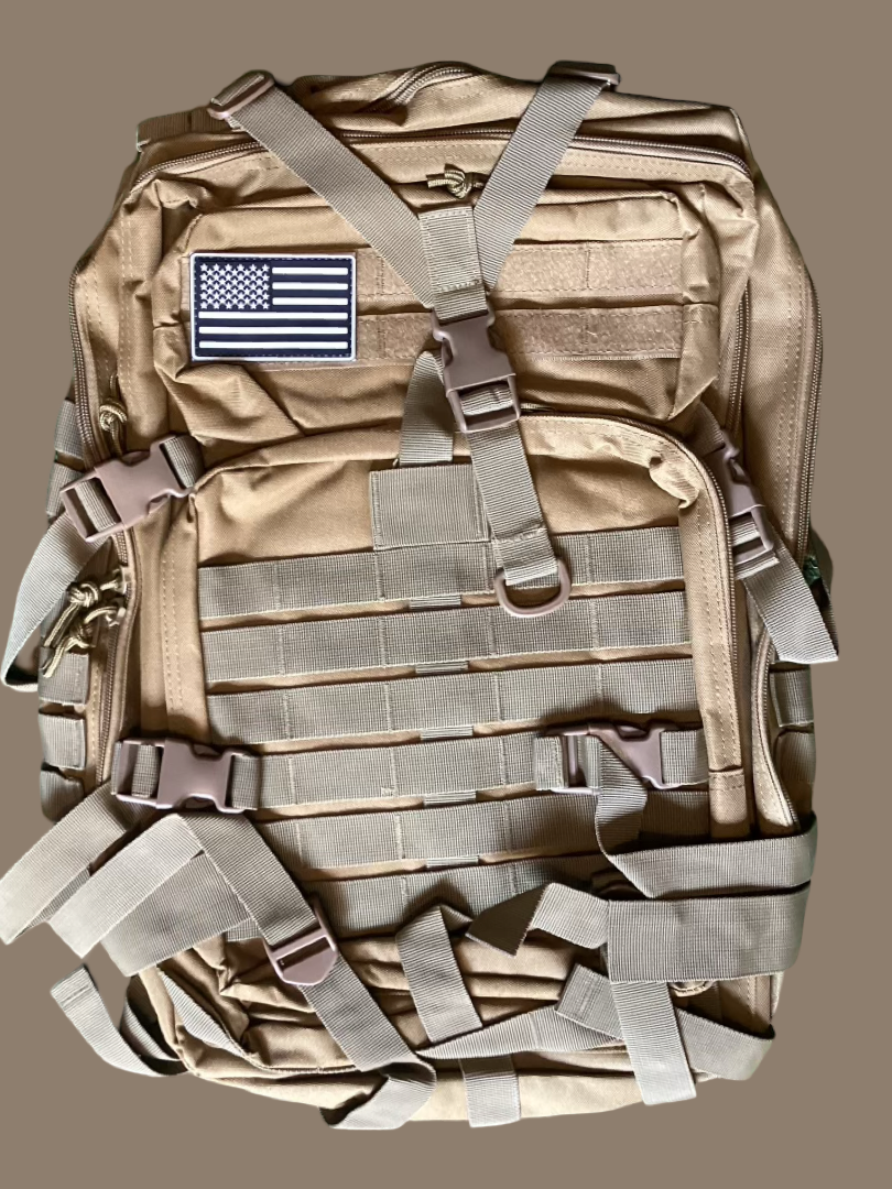 KHAKI  45 LITRE EDC BAG