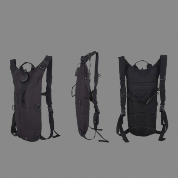 HYDRATION BACKPACK WITH 3L BLADDER- BLACK – Bushveld Camo Clothing Store