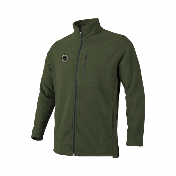 SNIPER AFRICA OLIVE EDW FLEECE ZIPPER TOP