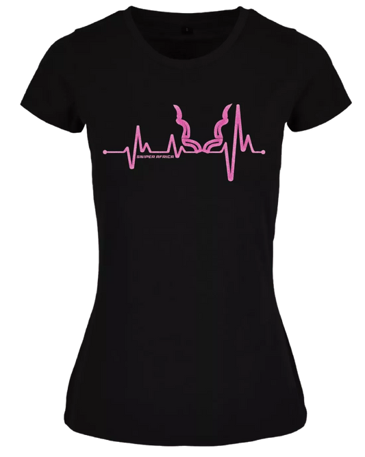 BLACK LADIES PULSE T-SHIRT
