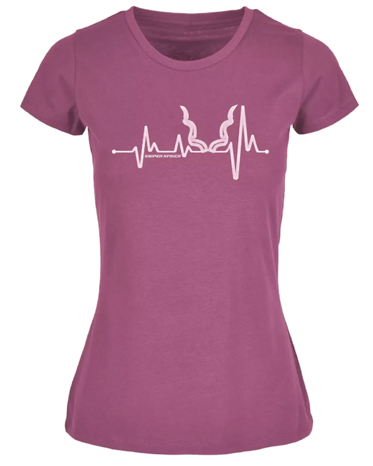 ROSE PINK LADIES PULSE T-SHIRT